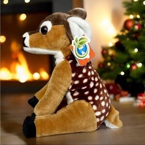 Fawn Deer Wild Republic Cuddlekins 12" Plush Realistic Spotted Baby Forest NWT